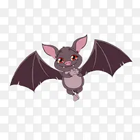 卡通蝙蝠设计矢量素材-空若网 卡通蝙蝠设计矢量素材-空若网