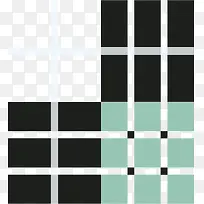 方格印染图案矢量素材-空若网 方格印染图案矢量素材-空若网