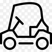 高尔夫球车图标-空若网 高尔夫球车图标-空若网