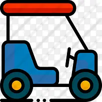 高尔夫球车图标-空若网 高尔夫球车图标-空若网