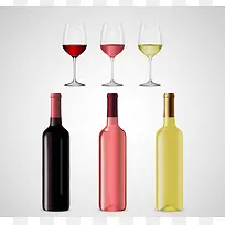 透明水杯玻璃酒瓶-空若网 透明水杯玻璃酒瓶-空若网