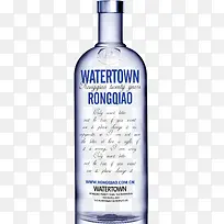 蓝色透明玻璃酒瓶素材-空若网 蓝色透明玻璃酒瓶素材-空若网