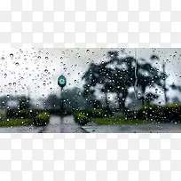 玻璃上的水珠-空若网 玻璃上的水珠-空若网