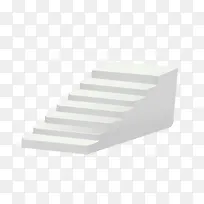 白色台阶图形-空若网 白色台阶图形-空若网