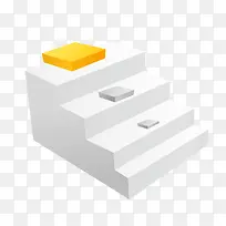 白色台阶模型-空若网 白色台阶模型-空若网