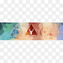 复古元素banner背景-空若网 复古元素banner背景-空若网