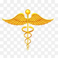 金黄色翅膀矢量素材-空若网 金黄色翅膀矢量素材-空若网