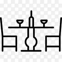 餐厅的桌上图标-空若网 餐厅的桌上图标-空若网
