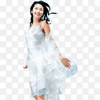 摄影女装海报白色裙子-空若网 摄影女装海报白色裙子-空若网