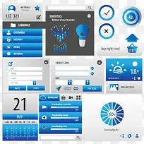 精美网页主题元素进度条ui设计-空若网 精美网页主题元素进度条ui设计-空若网