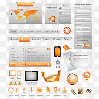 矢量网页模块-空若网 矢量网页模块-空若网