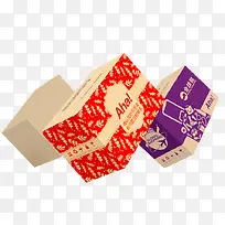 彩色纸箱包装-空若网 彩色纸箱包装-空若网