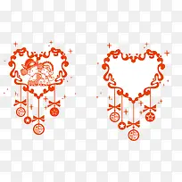 爱心玻璃贴-空若网 爱心玻璃贴-空若网