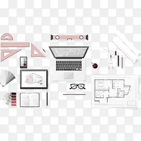 矢量电脑和设计工具-空若网 矢量电脑和设计工具-空若网