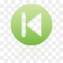 按钮开始超级单声道绿色图标-空若网 按钮开始超级单声道绿色图标-空若网