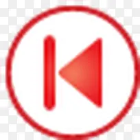 按钮开始超级单红图标-空若网 按钮开始超级单红图标-空若网