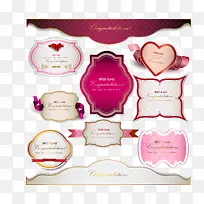 矢量欧式标签-空若网 矢量欧式标签-空若网