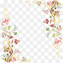 清新花纹美容背景-空若网 清新花纹美容背景-空若网