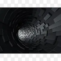 立体隧道空间背景-空若网 立体隧道空间背景-空若网