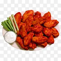 麻辣炸鸡翅素材-空若网 麻辣炸鸡翅素材-空若网