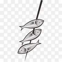 烤鱼png矢量素材-空若网 烤鱼png矢量素材-空若网