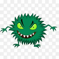 癌症癌细胞卡通图-空若网 癌症癌细胞卡通图-空若网