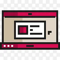 笔记本电脑图标-空若网 笔记本电脑图标-空若网