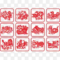 ʮ����Ф��ɫӡ��-������