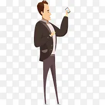 接电话男职员-空若网 接电话男职员-空若网