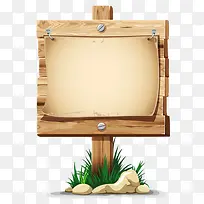 木头制告示框-空若网 木头制告示框-空若网