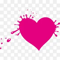 墨点爱心-空若网 墨点爱心-空若网