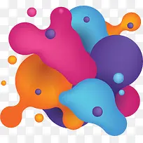 多彩几何流体花纹-空若网 多彩几何流体花纹-空若网