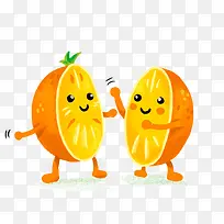 矢量卡通扁平化橙子-空若网 矢量卡通扁平化橙子-空若网