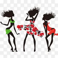 创意时尚舞蹈女郎-空若网 创意时尚舞蹈女郎-空若网