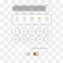 社交按钮-空若网 社交按钮-空若网