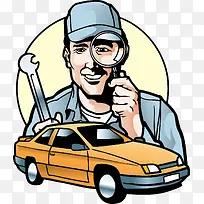 修理工修车-空若网 修理工修车-空若网