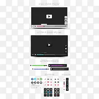 UI视频播放器按钮-空若网 UI视频播放器按钮-空若网