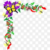 昆虫和牵牛花-空若网 昆虫和牵牛花-空若网