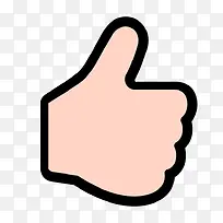 赞手势图标点击的手-空若网 赞手势图标点击的手-空若网