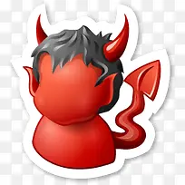 魔鬼的图标-空若网 魔鬼的图标-空若网