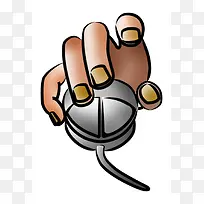 点击鼠标的手-空若网 点击鼠标的手-空若网