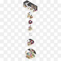 扁平化商店俯视图-空若网 扁平化商店俯视图-空若网