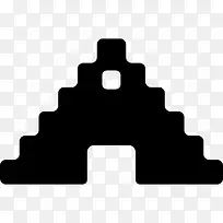 阿兹特克金字塔图标-空若网 阿兹特克金字塔图标-空若网