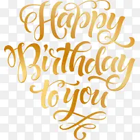 祝你生日快乐英文字体矢量图-空若网 祝你生日快乐英文字体矢量图-空若网