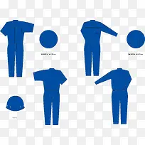 生产管理员服矢量图-空若网 生产管理员服矢量图-空若网