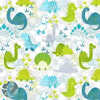 创意手绘恐龙背景-空若网 创意手绘恐龙背景-空若网