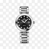 手表女表欧米茄黑色腕表-空若网 手表女表欧米茄黑色腕表-空若网