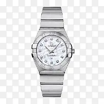 OMEGA星座磨砂精钢石英女表-空若网 OMEGA星座磨砂精钢石英女表-空若网