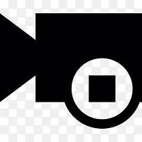 停止视频图标-空若网 停止视频图标-空若网