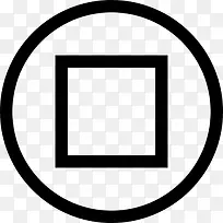 停止图标-空若网 停止图标-空若网